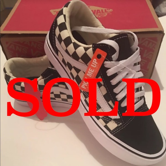 Vans Other - 🖤NWT Old School Check Vans Size 8 🧔🏻/9.5👩🏻